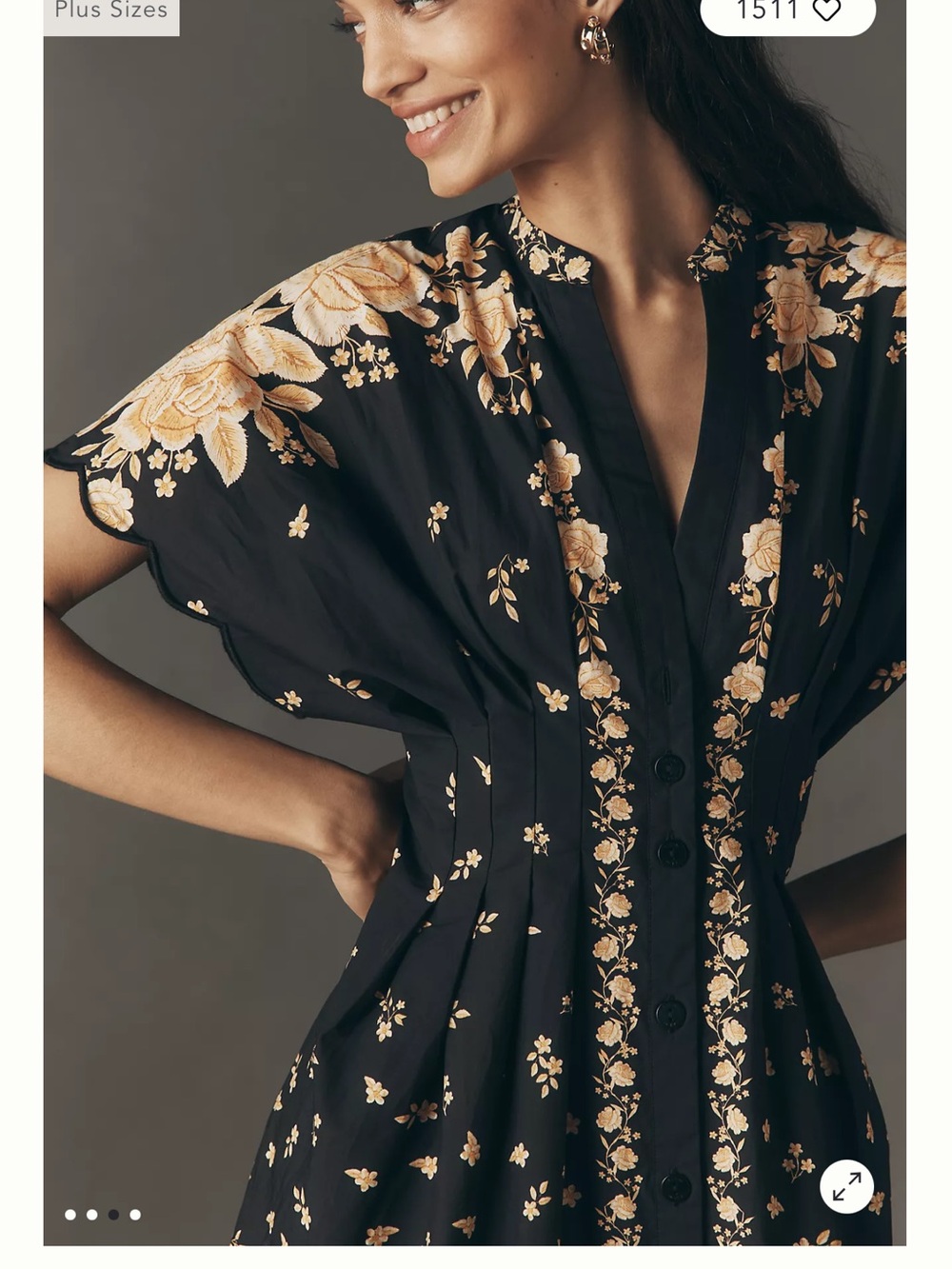 Anthropologie x Farm Rio Midi Dress - Picture 3 of 9